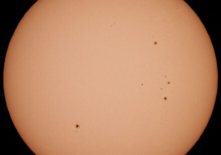 sunspot region AR4551