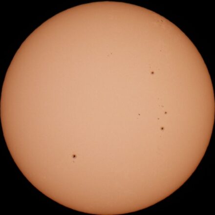 sunspot region AR4551